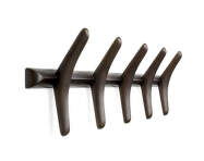 PI Wall Coat Rack, dark brown