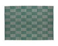 Check Rug 170x240 cm, green