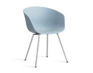 AAC 26 Chair Chromed Steel, slate blue