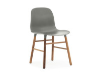 Form Chair Walnut, grey