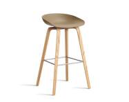 AAS 32 Bar Stool High Oak Veneer, clay