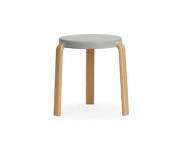 Tap Stool, oak/grey