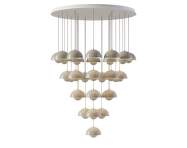 Flowerpot Chandelier VP10 31, grey beige