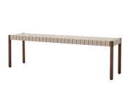 Betty TK5 Bench, smoked oak / natural webbing