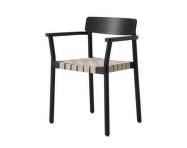 Betty TK9 Armchair, black / natural