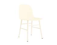 Form Chair Steel, cream/cream