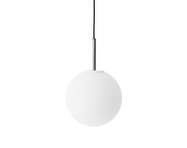 TR Bulb Pendant, polished steel