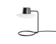 AJ Oxford Table Lamp Low, white