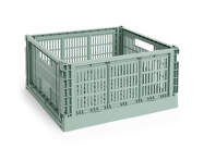 Colour Crate Large Square, sage green