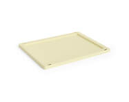 Colour Crate Lid Plastic Medium, light yellow