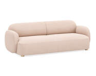 Gem sofa 3-seater, Flamur rose