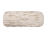 Falda Smocked Bolster Cushion, undyed