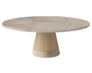 Piro Coffee Table Ø90 H36, beige marble
