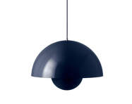 Flowerpot VP2 Pendant, steel blue