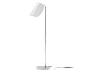 Wing Floor Lamp, polished aluminium