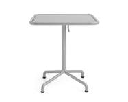 Deville Table 60x70 cm, silver grey