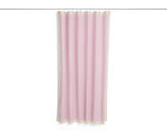 Outline Shower Curtain, pink and cream