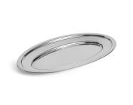 Essential Steel Oval Dish, medium