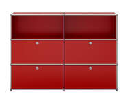 USM Haller Sideboard M64, ruby red