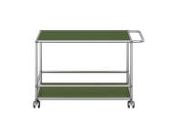 USM Haller Serving Trolley, olive green