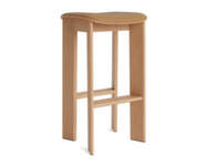 Chisel 30 Bar Stool H75, lacquered oak / Grano cognac