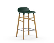 Form Bar Chair 65 cm Oak, green