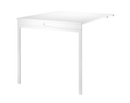 String Folding Table, white/white