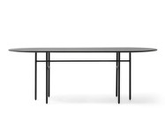 Snaregade Oval Table, black