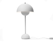 Flowerpot VP3 Table Lamp, matt light grey