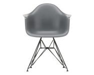 Eames Plastic Armchair DAR, granite grey