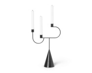 Avant Candelabra, black