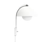 Flowerpot VP8 Wall Lamp, matt white