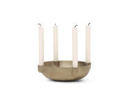 Bowl Candle Holder Small, brass