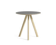 Copenhague CPH 20 Table Ø50, oak/grey linoleum