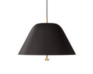 Levitate Pendant 40, black / brass