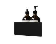 Bath Shelf Corner, black