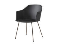 Rely HW33 Armchair, bronzed/black