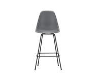 Eames Plastic Counter Stool Low, granite grey