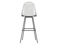 Eames Wire Bar Stool High, basic dark