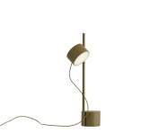 Post Table Lamp, brown green