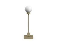 Snowball Portable Table Lamp, grey beige