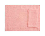 Tavolo Napkin/Placemat, set of 4, soft coral