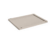 Colour Crate Lid Plastic Medium, warm grey