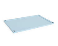 Colour Crate Lid Plastic Large, soft blue
