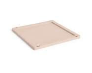 Colour Crate Lid Plastic Cube/Medium Square, powder