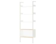 Rombe IF3 Full Bay Cabinet, alabaster