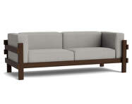 Kube 3-Seater Sofa Dark Brown, Remix 133