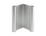 Pair Candleholder H18, aluminium