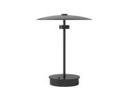 Reflection Portable Lamp, black lacquered aluminium