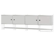 String Kitchen K Shelving Set, white